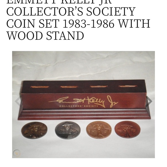 New In Box EMMET KELLY JR. COIN COLLECTION - Picture 2 of 12